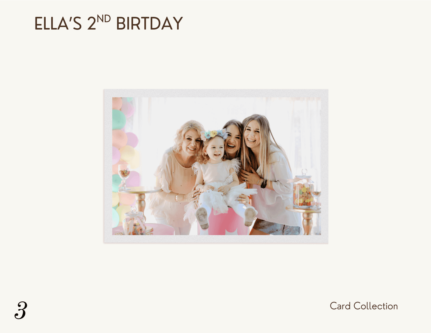 Soft Cover - Event Card Album - The Card Curator