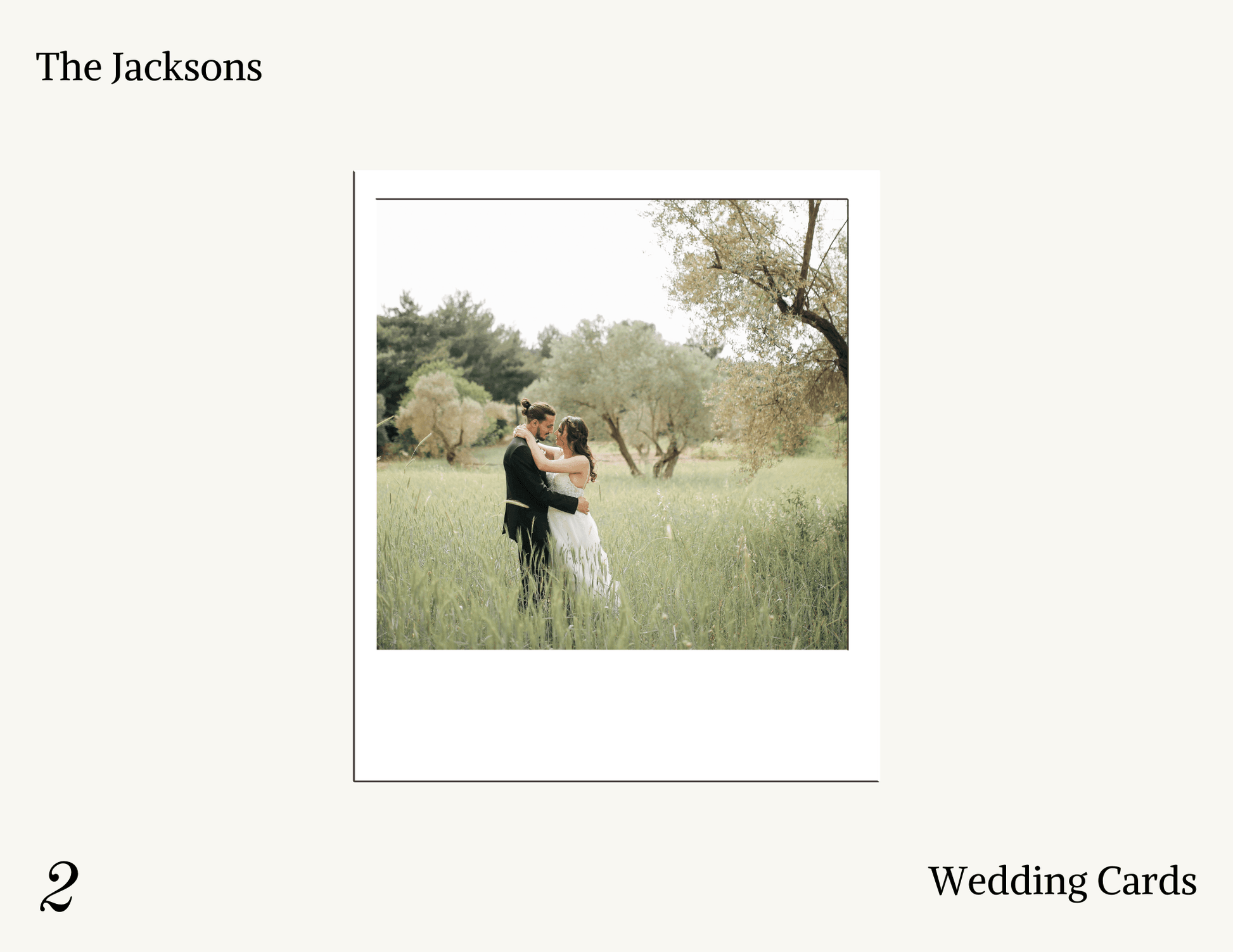 Soft Cover- Wedding Card Album - The Card Curator