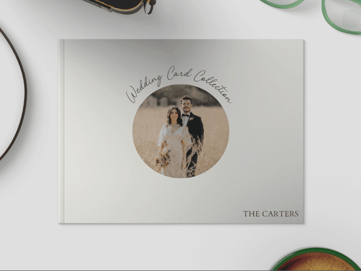 Soft Cover- Wedding Card Album - The Card Curator