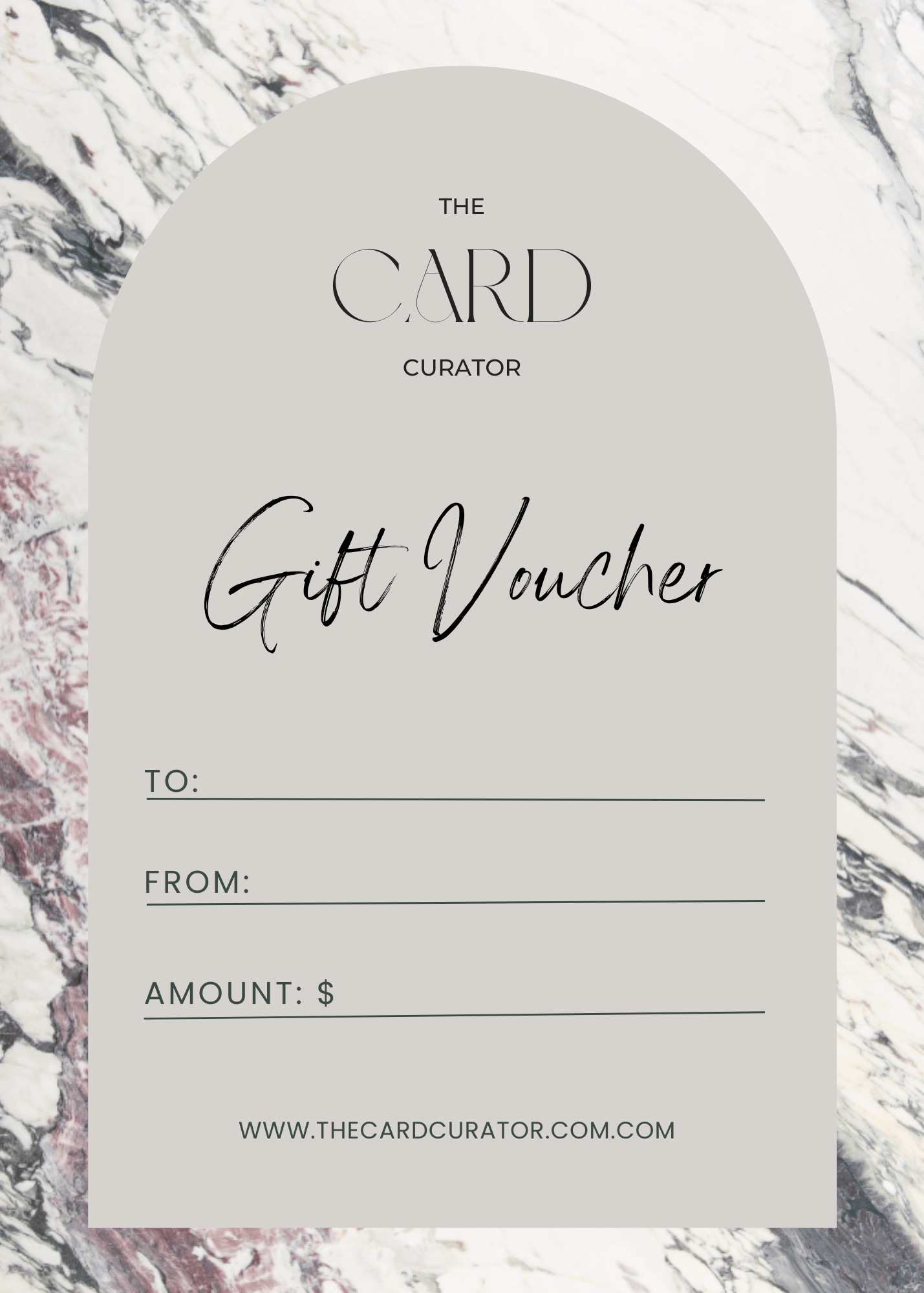 The Card Curator Digital Gift Card - The Card Curator